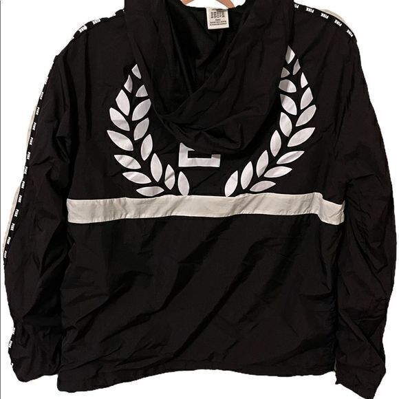 Sz XS/SM VS Pink Anorak Windbreaker Jacket - Picture 2 of 4